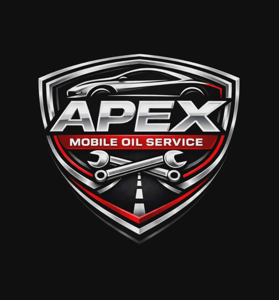 Apex Mobile Oil Service badge logo